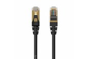 Netzwerk - Kabel - ORICO PUG-C7 CAT7 10Gbps RJ45 Ethernet Network Cable Internet LAN Round 10m - Black - PUG-C7-100-BK-EP-HU