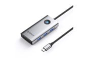 USB-Hubs - ORICO PW11 6in1 USB-C Docking Station 3x USB-A 3.0 1x USB-C PD 100W 1x HDMI 4K 30Hz 1x RJ45 2.5G Ethernet - Gray USB-Hubs - USB 3.0 - 6 - Grau - PW11-6P25R-GY-EP