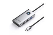 USB-Hubs - ORICO PW11-5P USB-C Hub Docking Station 1x USB-A 3.0 + 2x USB-A 2.0 + 1x USB-C PD + 1x HDMI - Gray USB-Hubs - USB 3.0 - Grau - T5-SV-EP-HU