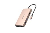 USB-Hubs - ORICO XCR 12in1 USB-C Docking Station USB-Hubs - USB 3.1 - 12 - XCR-X11-RG-BP