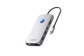 USB-Hubs - ORICO XCR 12in1 RGB USB-C Docking Station USB-Hubs - USB 3.1 - 12 - Grau - XCR-X2-GY-BP