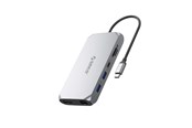 USB-Hubs - ORICO XCR 12in1 USB-C Docking Station USB-Hubs - USB 3.1 - 12 - Grau - XCR-X33-GY-BP