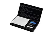 Küchenwaagen - Wozinsky Küchenwaagen WDW-1000 Jewelry Scale 200g 0.01g Precision Illuminated - Black - 5907769388545