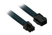 Stromkabel (Extern) - Nanoxia Single Sleeve - power extension cable - 6 pin PCIe power to 6 pin PCIe power - 30 cm - NX6PV3EG