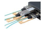 Netzwerk - Kabel - LevelOne 100GBase-SR4-AOC direct attach cable - 1 m - Blau - AOC-0501