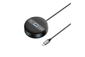 USB-Hubs - ORICO YS1-C2 4-port USB hub 1x USB-A 3.0 3x USB-A 2.0 0.3 m - black USB-Hubs - USB 3.0 - 4 - Schwarz - YS1-C2-03-BK-BP
