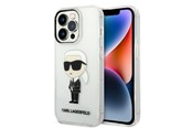 Handys - Cover & Cases - Karl Lagerfeld Ikonik Karl case for iPhone 14 Pro - transparent - 3666339087104