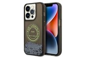 Handys - Cover & Cases - Karl Lagerfeld Liquid Glitter RSG case for iPhone 14 Pro - black - 3666339086022