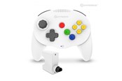 Gaming Zubehör - Hyperkin Admiral Premium (White) - Wireless Controller - Nintendo 64 - 0810007710655