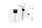 Sport & Fitness - Wozinsky WIWL-180 Smarte Bluetooth Badezimmerwaage - Weiß - 5907769388026
