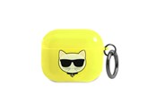 Handys - Anderes Zubehör - Karl Lagerfeld Choupette Case for AirPods 3 - Yellow - 3666339009243