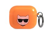 Handys - Anderes Zubehör - Karl Lagerfeld Choupette case for AirPods 3 - orange - 3666339009304