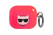 Handys - Anderes Zubehör - Karl Lagerfeld Choupette Case for AirPods 3 - Pink - 3666339009335