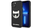 Handys - Cover & Cases - Karl Lagerfeld 3D Rubber Choupette Case for iPhone 13 mini - Black - 3666339028138
