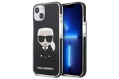 Handys - Cover & Cases - Karl Lagerfeld Iconik Karl Case for iPhone 13 mini - Black - 3666339048402