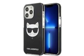 Handys - Cover & Cases - Karl Lagerfeld KLHCP13LTPECK iPhone 13 Pro / 13 6.1" hardcase black/black Choupette Head - 3666339048501