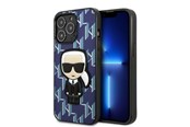 Handys - Cover & Cases - Karl Lagerfeld KLHCP13LPMNIKBL iPhone 13 Pro / 13 6.1" hardcase blue/blue Monogram Ikonik Patch - 3666339049508