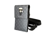 Taschen - Karl Lagerfeld Ikonik Karl Monogram Patch bag - silver - 3666339051822