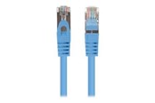 Netzwerk - Kabel - Lanberg patch cable - 25 cm - blue (RAL 5012) - Blau - PCF6-20CC-0025-B