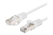 Netzwerk - Kabel - Lanberg patch cable - 50 cm - white (RAL 9010) - Weiß - PCF6-20CC-0050-W