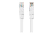 Netzwerk - Kabel - Lanberg patch cable - 25 cm - white - Weiß - PCU6-20CC-0025-W