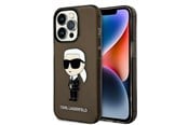 Handys - Cover & Cases - Karl Lagerfeld Ikonik Karl case for iPhone 14 Pro Max - black - 3666339087074