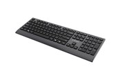 Tastaturen - Gembird Slim wired multimedia - Tastatur - Full-Size - Englisch (US) - Schwarz - KB-MCH-06
