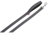 Hunde - Nobby Line Soft Grip 120 cm L-XL Mørkegrå - L78516-74