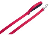 Hunde - Nobby Line Soft Grip 120 cm L-XL Rød - L78516-01