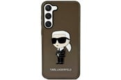 Handys - Cover & Cases - Karl Lagerfeld KLHCS23SHNIKTCK S23 S911 black/black hardcase Ikonik - 3666339117764
