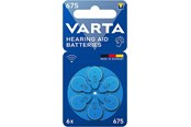 Batterien und Batteriegriffe - VARTA 675 Hearing aid battery PR44 6-pack - 24600101416