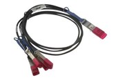 Netzwerk - Kabel - Dell 100GbE Direct Attach - breakout cable - 3 m - Schwarz - 470-ABQB