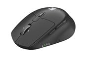 Maus - Natec kite - mouse - 2.4 GHz Bluetooth - black - Maus (Schwarz) - NMY-2347