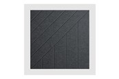 Einrichtung - Middle Atlantic TruTile - acoustic wall panel - square - 60.33 x 60.33 cm - classic white - AUTT22SQWSTSMCWH
