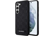 Handys - Cover & Cases - Karl Lagerfeld KLHCS23SSAKLHPK S23 S911 hardcase black/black Saffiano Mono Metal Logo - 3666339117917