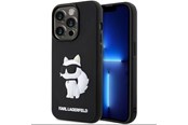 Handys - Cover & Cases - Karl Lagerfeld KLHCP14L3DRKHNK iPhone 14 Pro 6.1" black/black hardcase Rubber Choupette 3D - 3666339122683