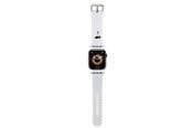 Smartwatch - Accessories - Karl Lagerfeld 3D Rubber Karl Head strap for Apple Watch 42/44/45/49mm - white - 3666339127404