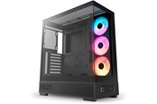 Gehäuse - NZXT S5 RGB (2026) - All Black - Gehäuse - Miditower - Schwarz - CC-S51FB-01