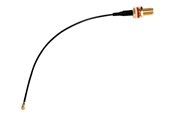 Netzwerk - Kabel - MikroTik ACSMAUFL U.fl - SMA female pigtail - Schwarz - ACSMAUFL