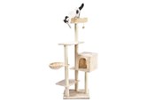 Katzen - ARQUIVET Cat Scratcher with Bed extraíble SNOW 49 x 40 x 14 - 8435117841956