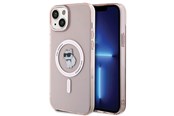 Handys - Cover & Cases - Karl Lagerfeld IML Choupette MagSafe case for iPhone 15 Plus - pink - 3666339162528