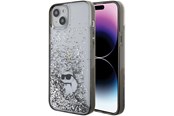 Handys - Cover & Cases - Karl Lagerfeld Liquid Glitter Choupette case for iPhone 15 Plus - transparent - 3666339164201
