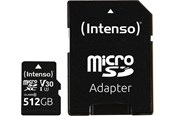 Speicherkarten - Intenso microSD UHS-I Professionel - 100MB/s - 512GB - 3433493