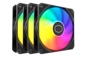 Gehäuselüfter - Cooler Master MasterFan MF120 Lite ARGB - Gehäuselüfter - 120mm - Schwarz - MFW-B2DN-173PA-R1