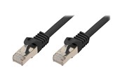Netzwerk - Kabel - SCONN Shiverpeaks BASIC-S patch cable - 15 m - black - Schwarz - BS75525-S