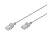Netzwerk - Kabel - DIGITUS patch cable - 30 cm - Grau - DK-1618-003S-10
