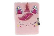 Blöcke, Formulare und Notizbücher - Tinka PLUSH DIARY UNICORN PINK - 8-802102B