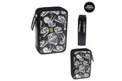Schul-Zubehör - Tinka DOUBLE PENCIL CASE DINO SKULL - 8-804218