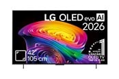 Flachbild TV - LG 42" Flachbild TV OLED 4K Dolby Vision OLED42C61LA C6 Series evo AI - OLED42C61LA.AEU