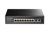Switches - Strong SW8010POE+ - switch - 10 ports - unmanaged - SW8010POE+